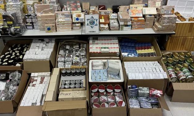 Customs: Authorities apprehend boat with illegal imports worth over MOP2 million