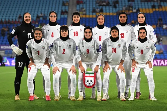 Sara Didar: Iran player holds back tears responding to a war-related question at Women’s Asian Cup 