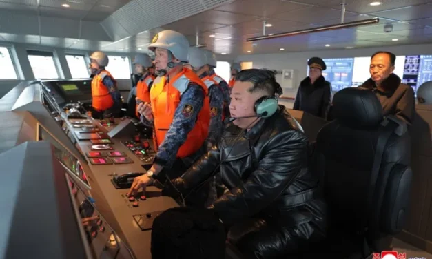 Kim inspects new warship, claims progress toward nuclear-armed navy 