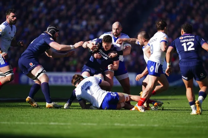Rugby: France player Jégou cited for alleged eye gouging during Six Nations